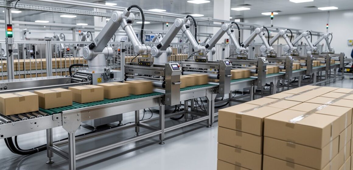 Verpackungslinienbetrieb Prozess