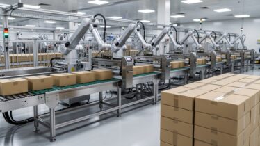 Verpackungslinienbetrieb Prozess